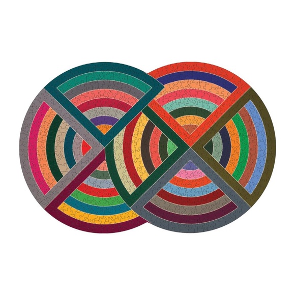 Galison MoMA Frank Stella Shaped Puzzle, 750 Pieces - Picture 8 of 8